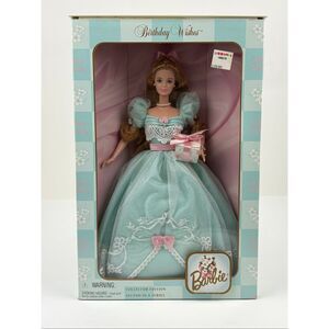1999 Birthday Wishes Barbie Doll Second in a Series Collector Edition 24667 NRFB
